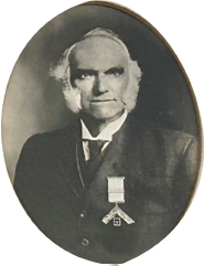 Edward Eagle, Charter Member of Humber Lodge and first initiated Member in 1874